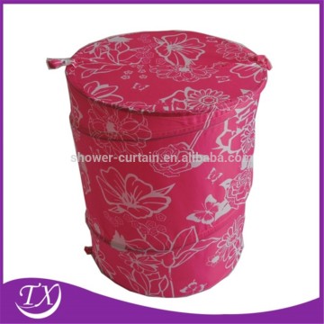 Fabric Print Foldable Cloth Laundry Basket