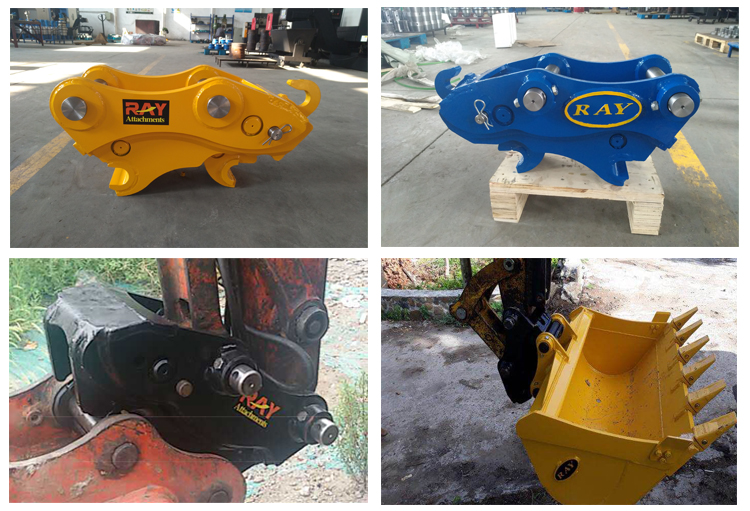 Kobelco Excavator Quick Attach Hydraulic Cylinder Quick Hitch For Sale