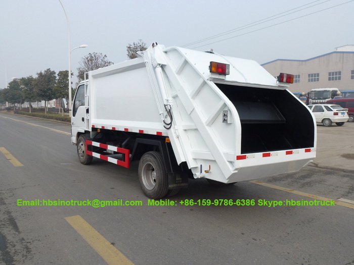 ISUZU 4cbm Refuse Compactor Truck