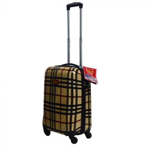 Buberry classique grille impression hardshell bagages