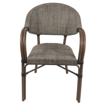 Stackable Wicker Rattan Starbuck Coffee Dining Chairs