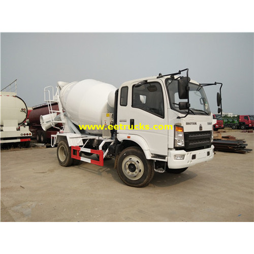 SINOTRUK 6 CBM Concrete Transit Mixer Trucks