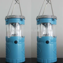 Solar camping hand pressing flashlight