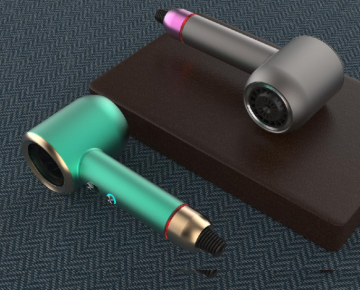 Magnetic Concentrator Nozzle High-Speed Ionic Hair Dryer