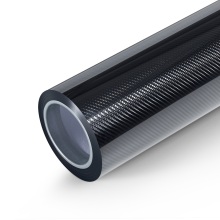 Glossy 4D Carbon Fiber Black Car Wrap