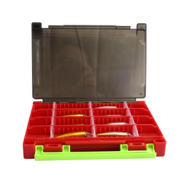 Customizable Double Sided Fishing Box with Compartments - Multiple Sizes