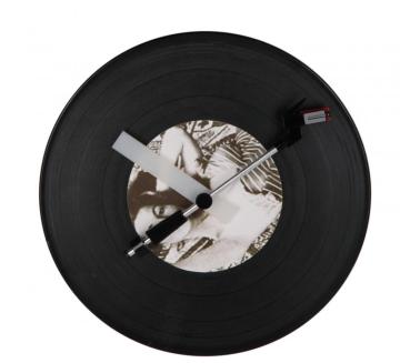 Rotatable CD Digital Wall Clock