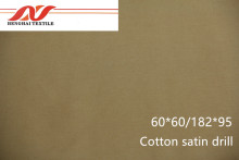 Cotton satin drill 60*60/182*95