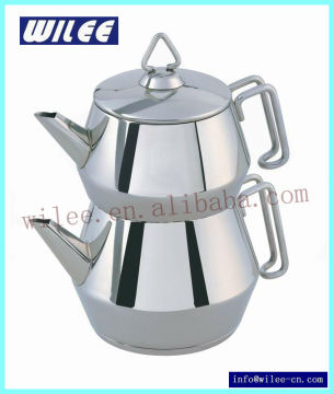 Stainless Steel Double Kettle Set