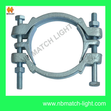Double Bolt Clamp,Vertical Wall Mount Pipe Clamp