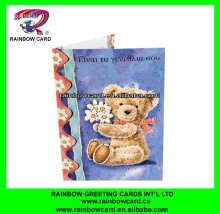 Different Christening baby shower greeting card
