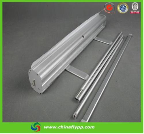 FLY economical aluminum roll up banner stand in diaplay system