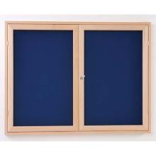 Lockable Wood Frame Notice Board (42004)
