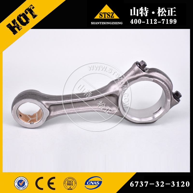 Saa4d107e Connecting Rod Assembly 6737 32 3120