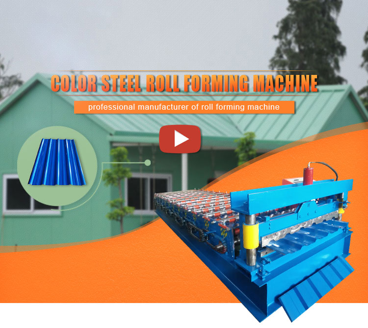 steel metal sheet roll forming Ibr roof making machine