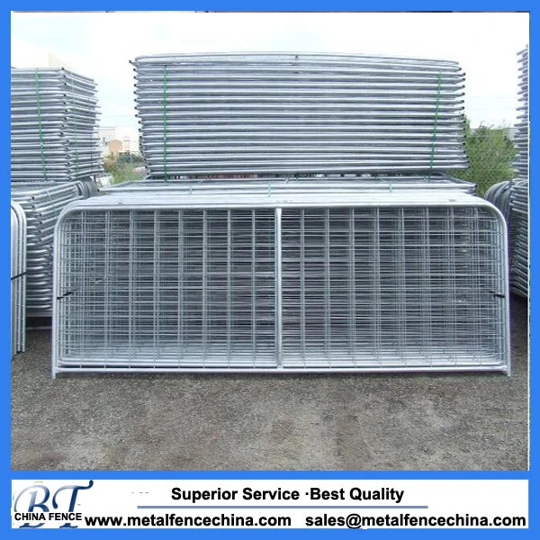 Wire Mesh N Brace Steel Farm Gate