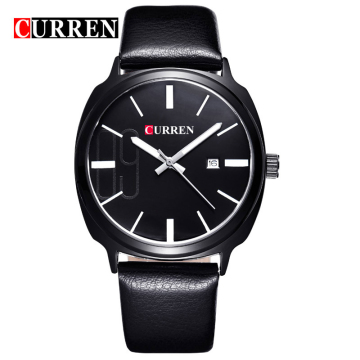 curren latest quartz watch for business men casucal style