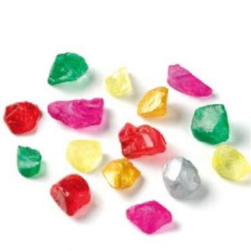 Harmless dyeing beauty glass block