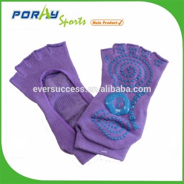 Yoga & Pilate open toe socks cotton knitted yoga socks