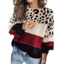 Hot Selling Custom cheetah spots sweater