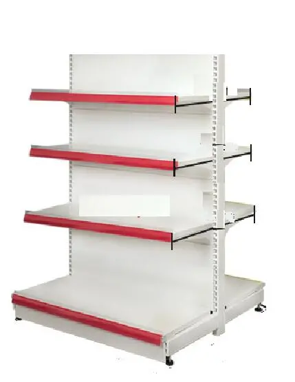 Strong Supermaket Bilateral Double Sided Storage Metal Racking