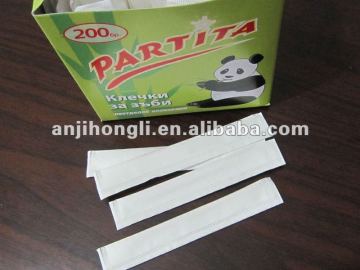 Wood Toothpick Singly Paper Wrapped