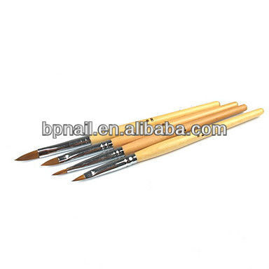 Professional UV gel nail brush/wooden nail brush