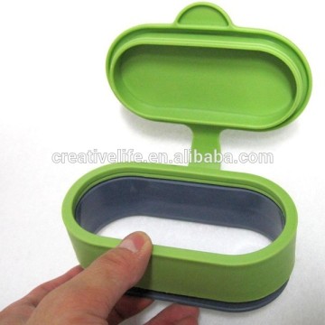 Large Green Plastic Food Meat Snack Storage Bag Cap Seal Clip Magic Bag Cap