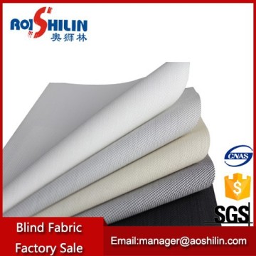 vertical pvc coated waterproof transparent roller blinds