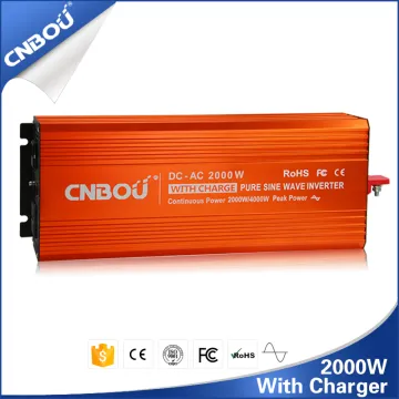 DC to ac power inverter 2000w with charger
