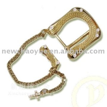 western fashion chain belt buckle