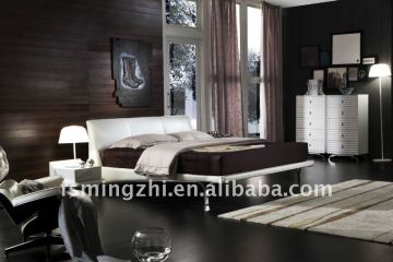 leather bed