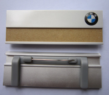 Metal Nameplate for Staff - OEM Service Offered