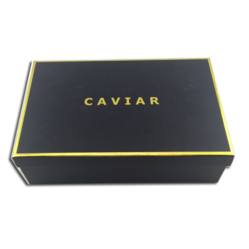 Black Paper Cosmetic Makeup Packaging Box