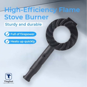 One-Piece Stove: Cast Iron Camping Burner