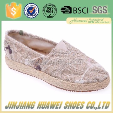 Ladies Wholesale China Ladies Fancy Flat Shoes 2016