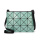 Customize geometrical rhomboid bag with one shoulder sloping cross small square bag for ladies