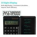Kalkulator Hitam Multi-Fungsi Dengan Notepad