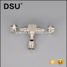 brass equal tee union Brass Equal Gas Pipe Fitting Tee