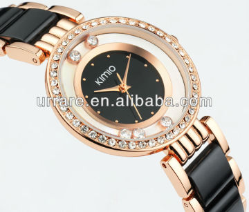 EYKI KIMIO Brand Women Watches Crystal Rhinestone Watch Clock