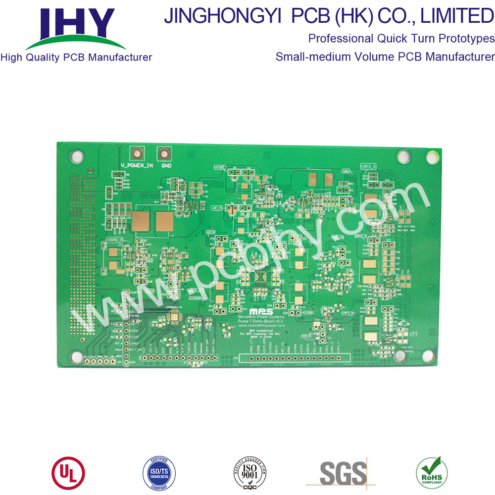 8 rétegű többrétegű NYÁK 8 Layer Multilayer PCB