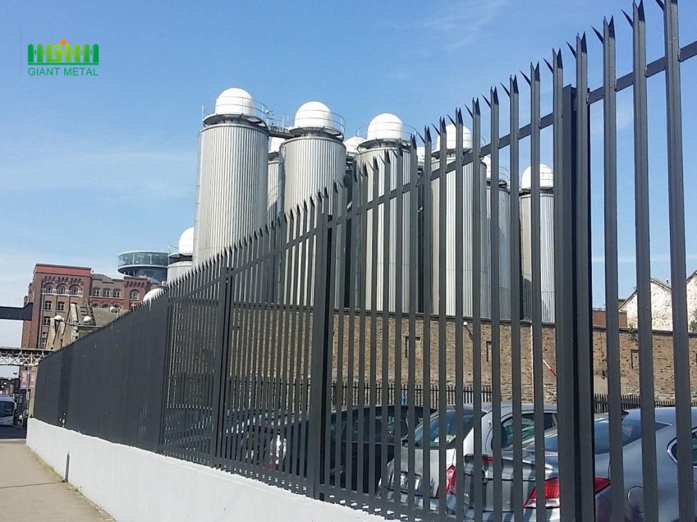 Steel palisade fence for sale