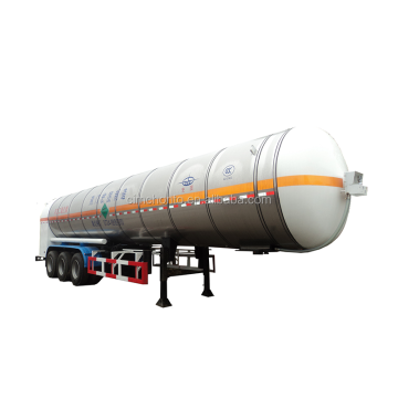 Transport Semitrailers for Liquid Oxygen and CO2 Tanks