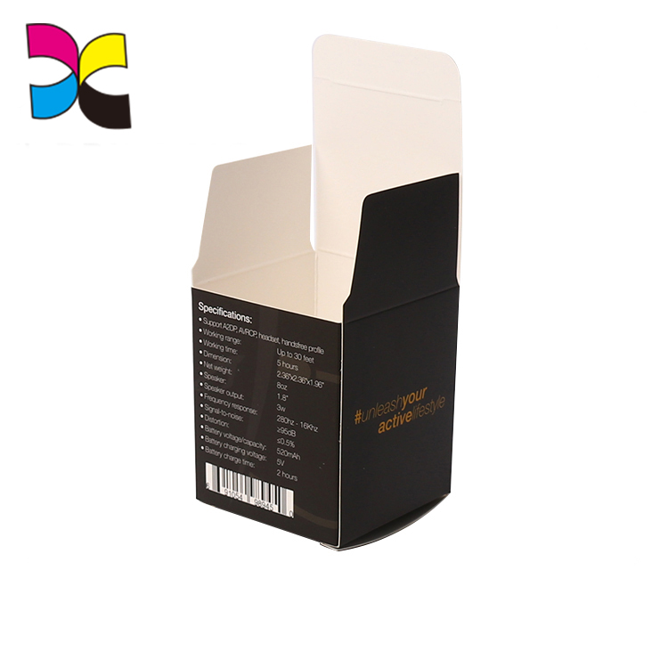 Folded Corrugated Inner Carton eletronic cosmetic Packaging paper Box