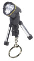 LED 3 * AG13 mini şekli plastik tripod Anahtarlık lamba