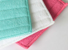 Microfibre cloth cleaning sponge