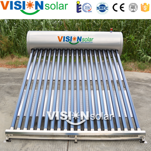 Vacuum Tube Non Pressure Solar Heater Water China