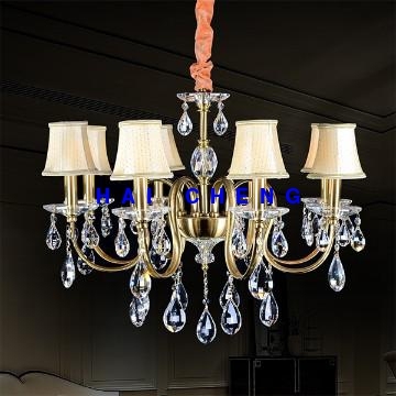 Modern Crystal Shape Chandelier Pendant Lamp for Hotel