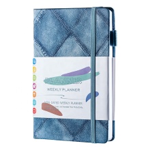 2024 Customized Design Journal Organizer, Planner Folder, Silver Notebook, and Planner Books