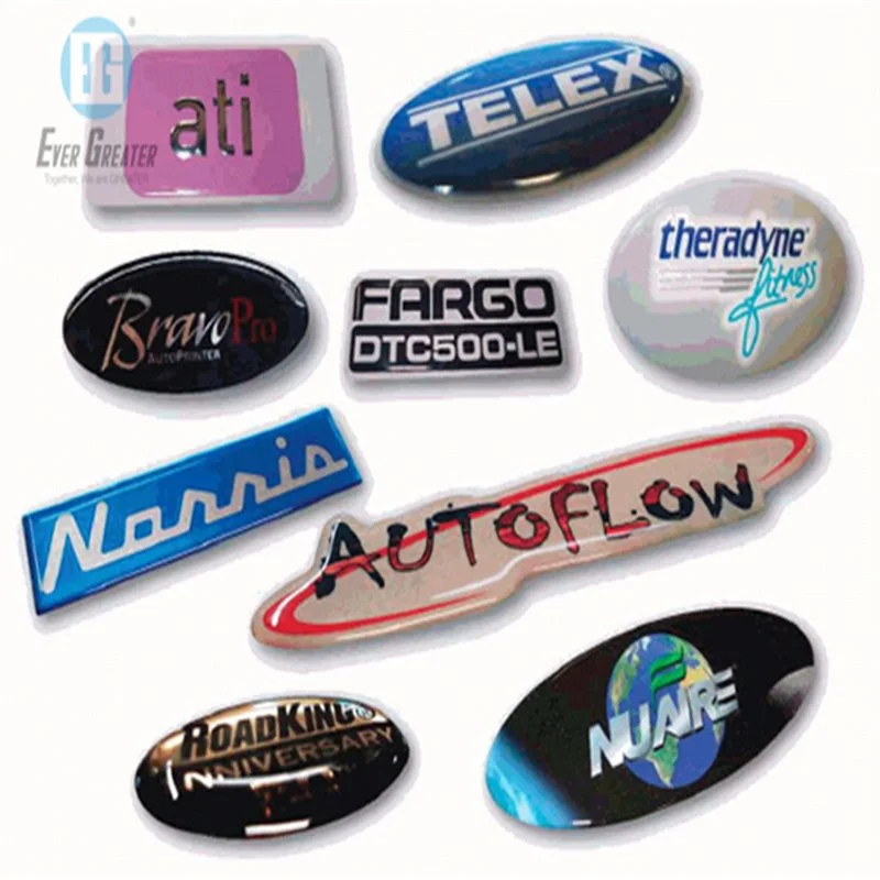 Flag Dome Epoxy Sticker for Decoration